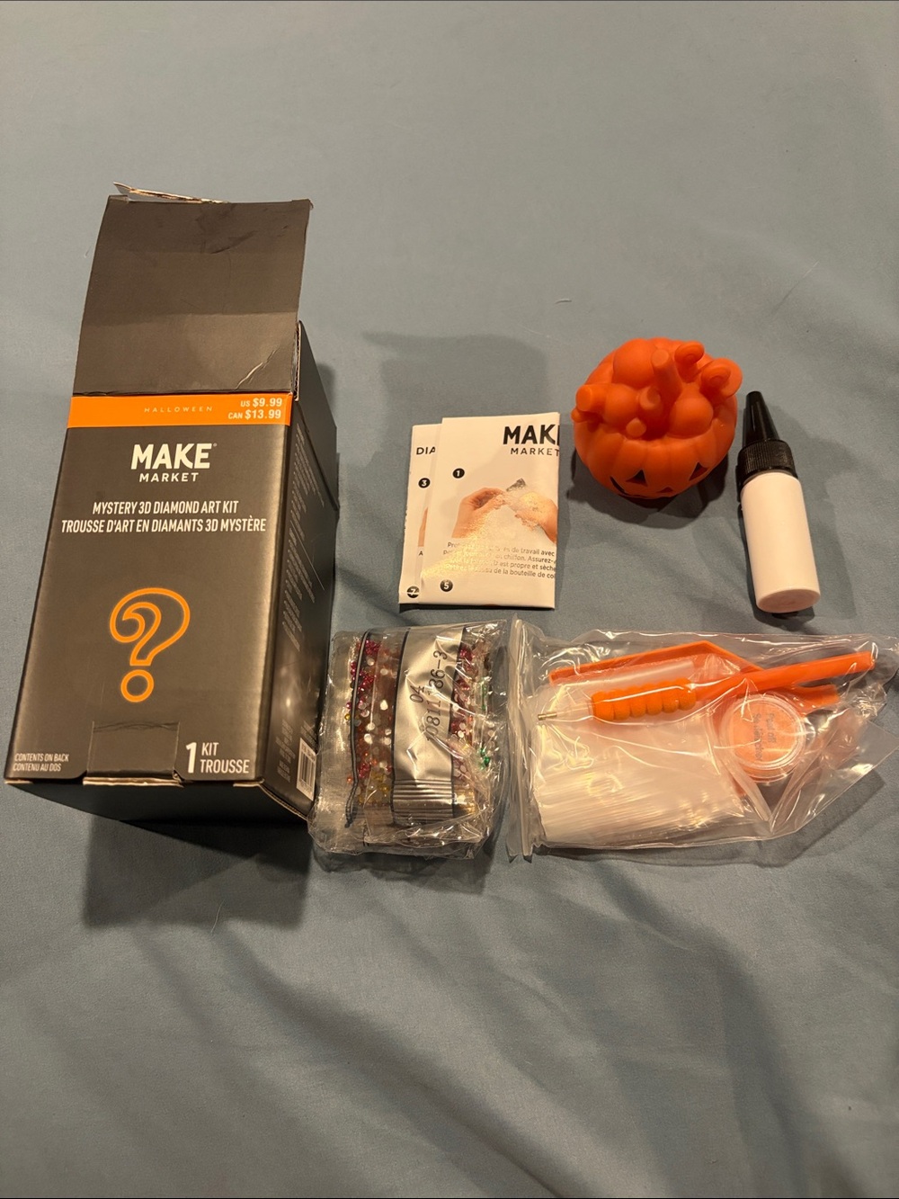 Pumpkin Diamond Art Kit New